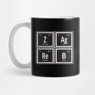 Zagreb City | Periodic Table of Elements Mug